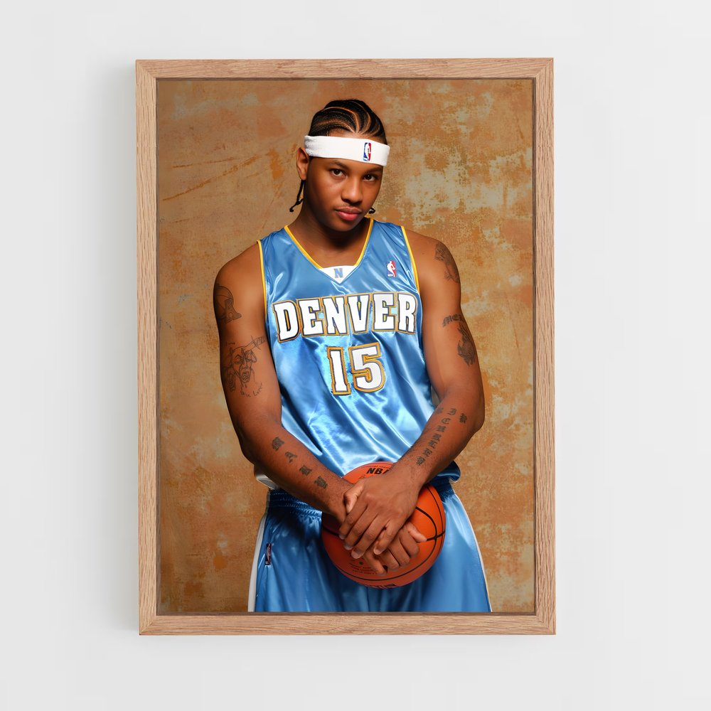 Poster Carmelo anthony – affiche Basketball (vue 4)